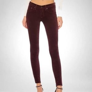 Luck Brand Maroon / Burgundy Jeans
